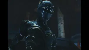 Letita Wright as Shuri in the Black Panther suit for "Black Panther: Wakanda Forever. It will be followed by "Black Panther 3"