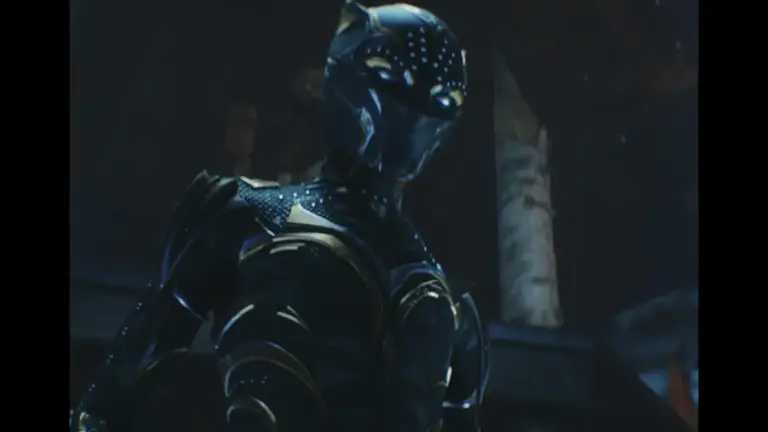 Letita Wright as Shuri in the Black Panther suit for "Black Panther: Wakanda Forever. It will be followed by "Black Panther 3"