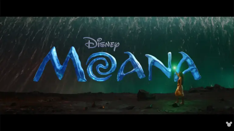 Title artwork for Moana from trailer.