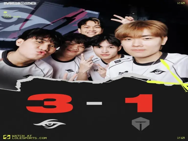 Team Secret Whales got the 3-1 upset victory over TES at MSI