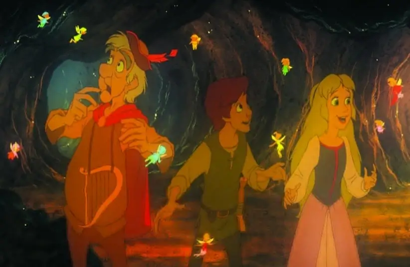 The fairy den in The Black Cauldron, which has potential in live-action
