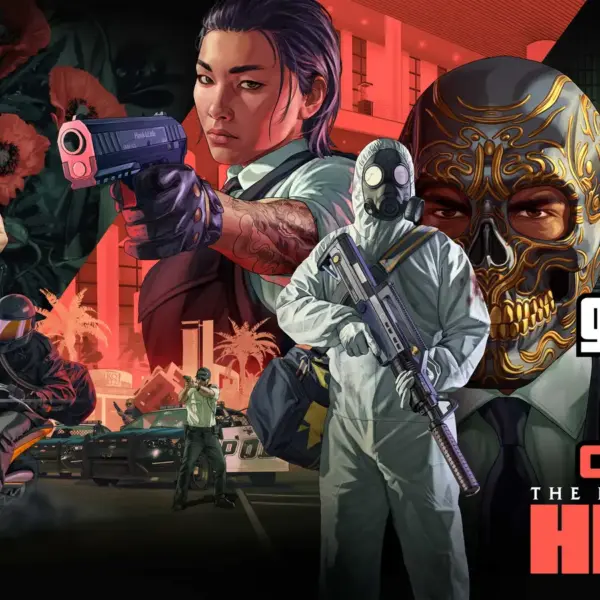 Cover artwork for GTA Online kortz center heist.