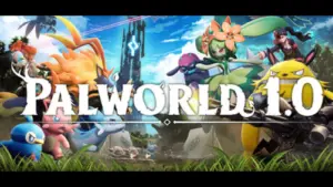 Title artwork for palworld