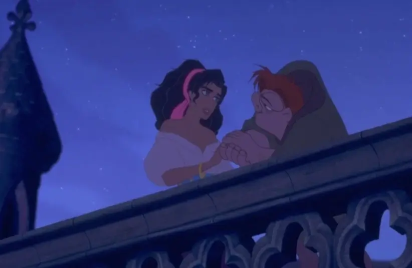 Quasimodo and Esmeralda in The Hunchback of Notre Dame, which has potential in live-action