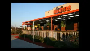 Hooters restaurant at 1001 Claren Circle in Morrisville, North Carolina.