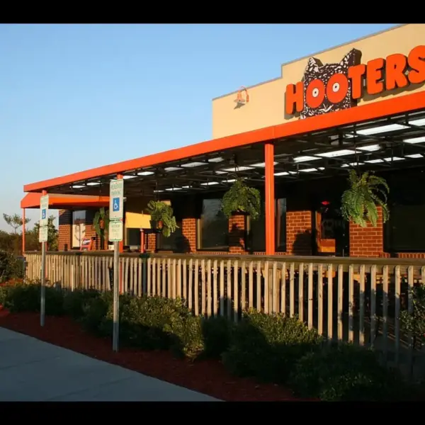 Hooters restaurant at 1001 Claren Circle in Morrisville, North Carolina.