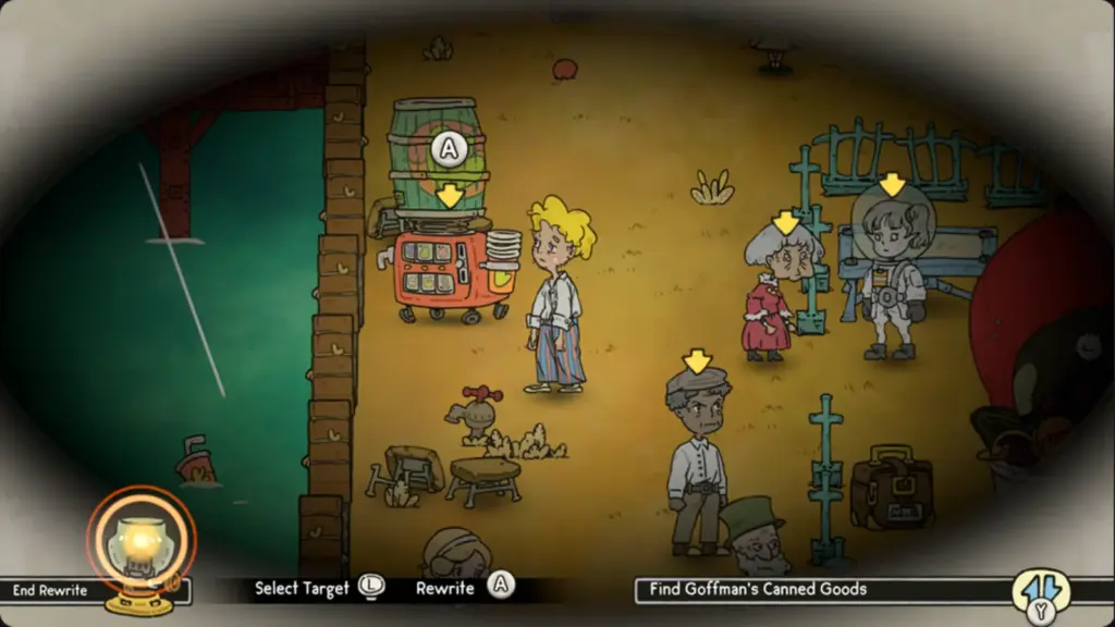 Screenshot from A Guidebook of Babel, Epic Games Store, Mobile Game, Adventure, Narration, Puzzle