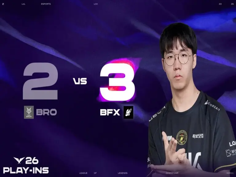 BFX qualified for the LCK playoffs by beating BRO 3-2