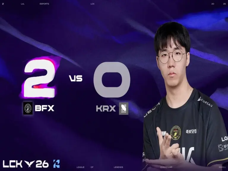 FearX recovered from losing to KRX winning 2-0 in the LCK
