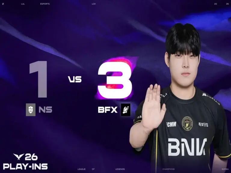 BFX beat NS to continue on in the LCK Play-Ins