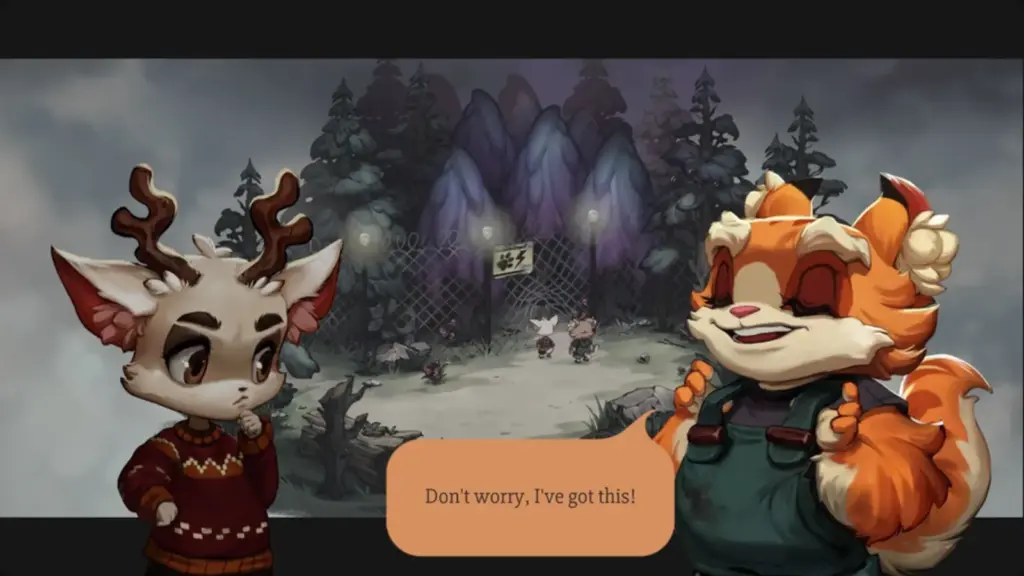 Screenshot from Beacon Pines, Epic Games Store, Adventure, Exploration, Narration, Creepy, Cozy