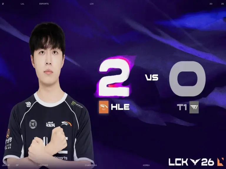 Hanwha Life Esports' win over T1 earns them second place in the LCK Legend Group