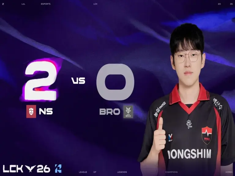 Nongshim Redforce brought an end to their loss streak with a 2-0 win over HANJIN BRION in the LCK