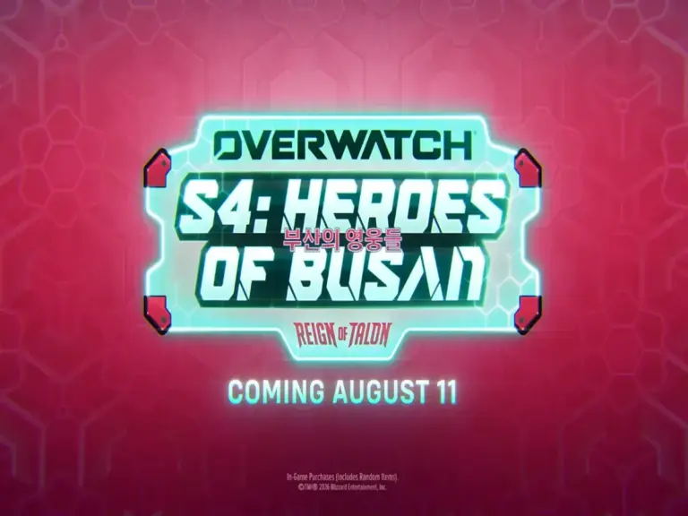 Overwatch Season 4: Heroes of Busan Coming August 11th