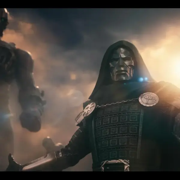 Dr. Doom raising the Sentinels in a special look of Avengers: Doomsday