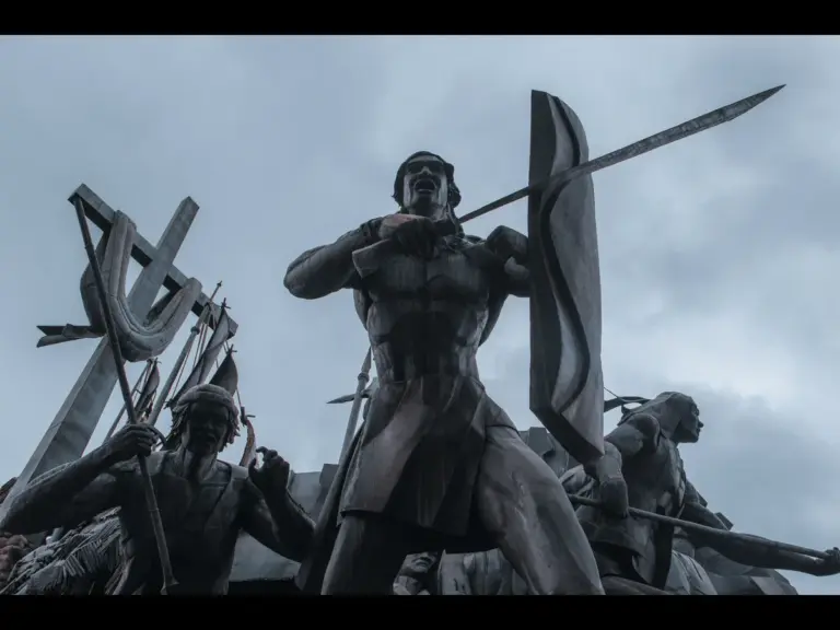 In Monday's daily devotional, an army of brave fighters are shown on the battlefield.