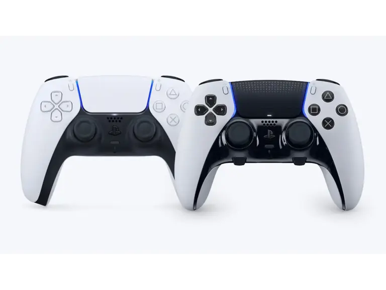 2 PlayStation 5 controllers.
