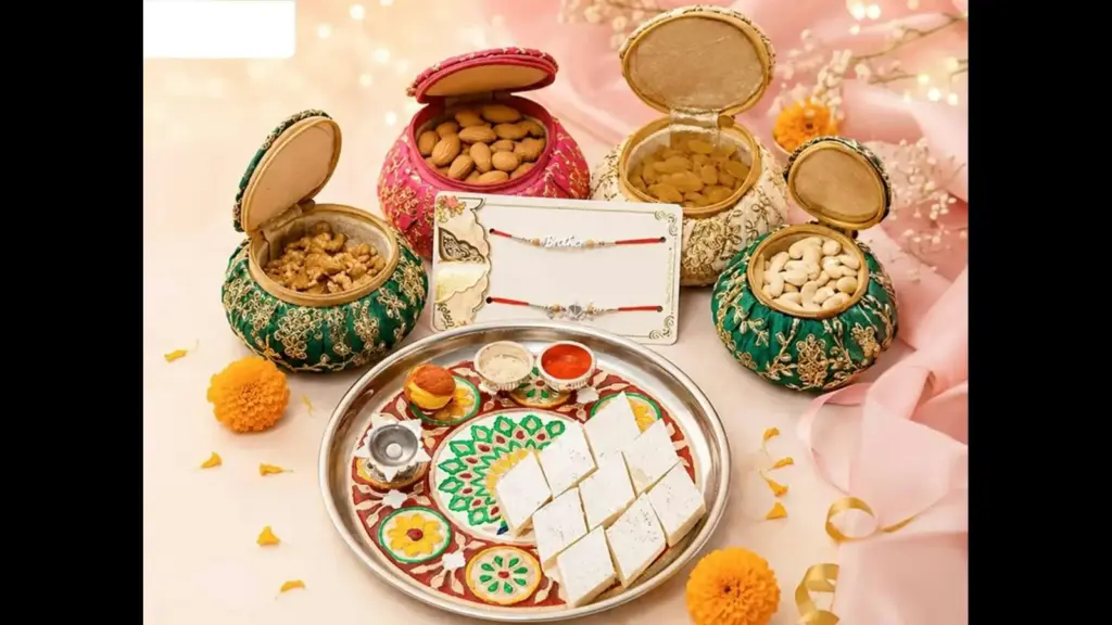 Sweets, kaju katli, to celebrate Raksha Bandhan