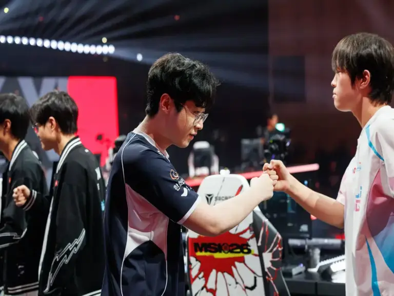 Bin and Zeus after the MSI finals, two foes likely to meet at Worlds