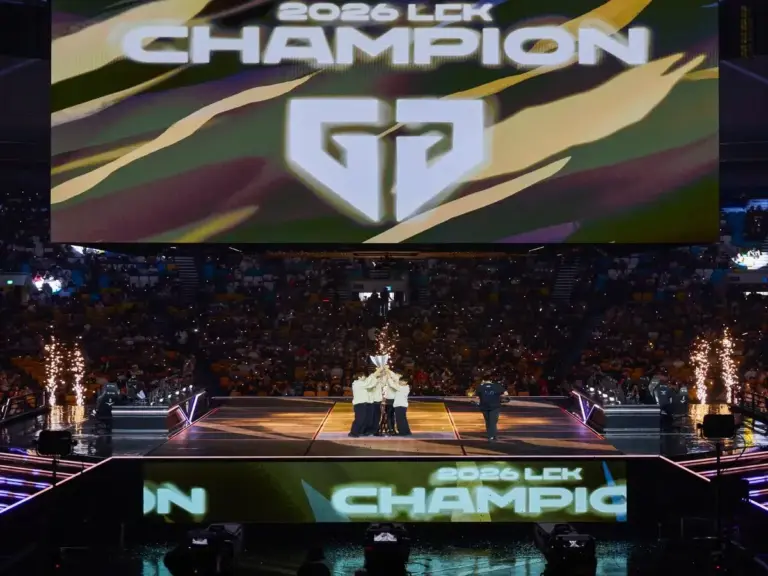 Gen.G as the LCK Champions earning the Worlds First Seed