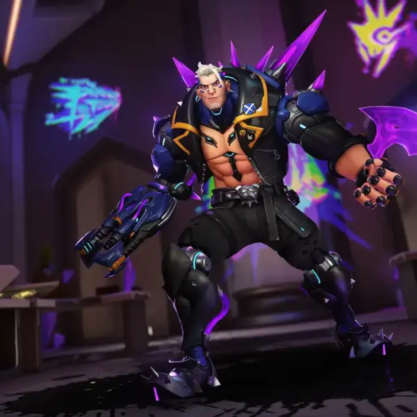 Hazard in his release trailer for Overwatch