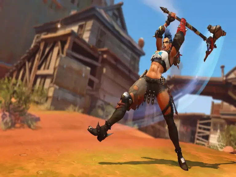 Junker Queen using Carnage in Overwatch
