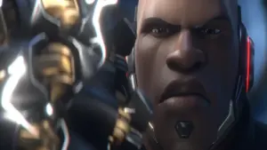 Doomfist in the Reign of Talon Cinematic for Overwatch