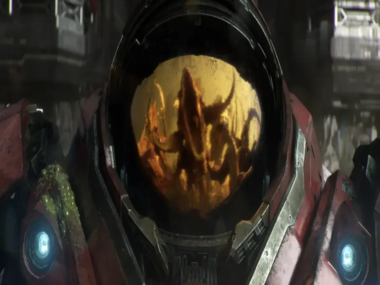 The New Recruit attacked by the Zerg Swarm in the Starcraft Trailer