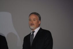 Director David Fincher at a public appearance; the David Fincher Netflix deal ends in 2027