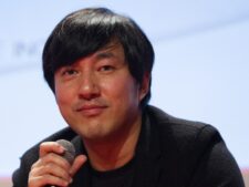 Grasshopper Manufacture CEO Goichi Suda, known as Suda51, at the 2012 Toulouse Game Show