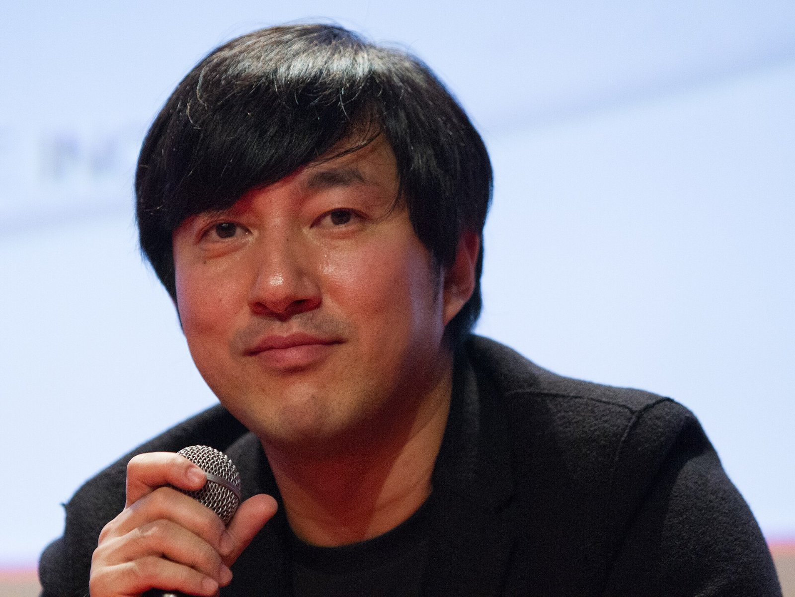 Grasshopper Manufacture CEO Goichi Suda, known as Suda51, at the 2012 Toulouse Game Show