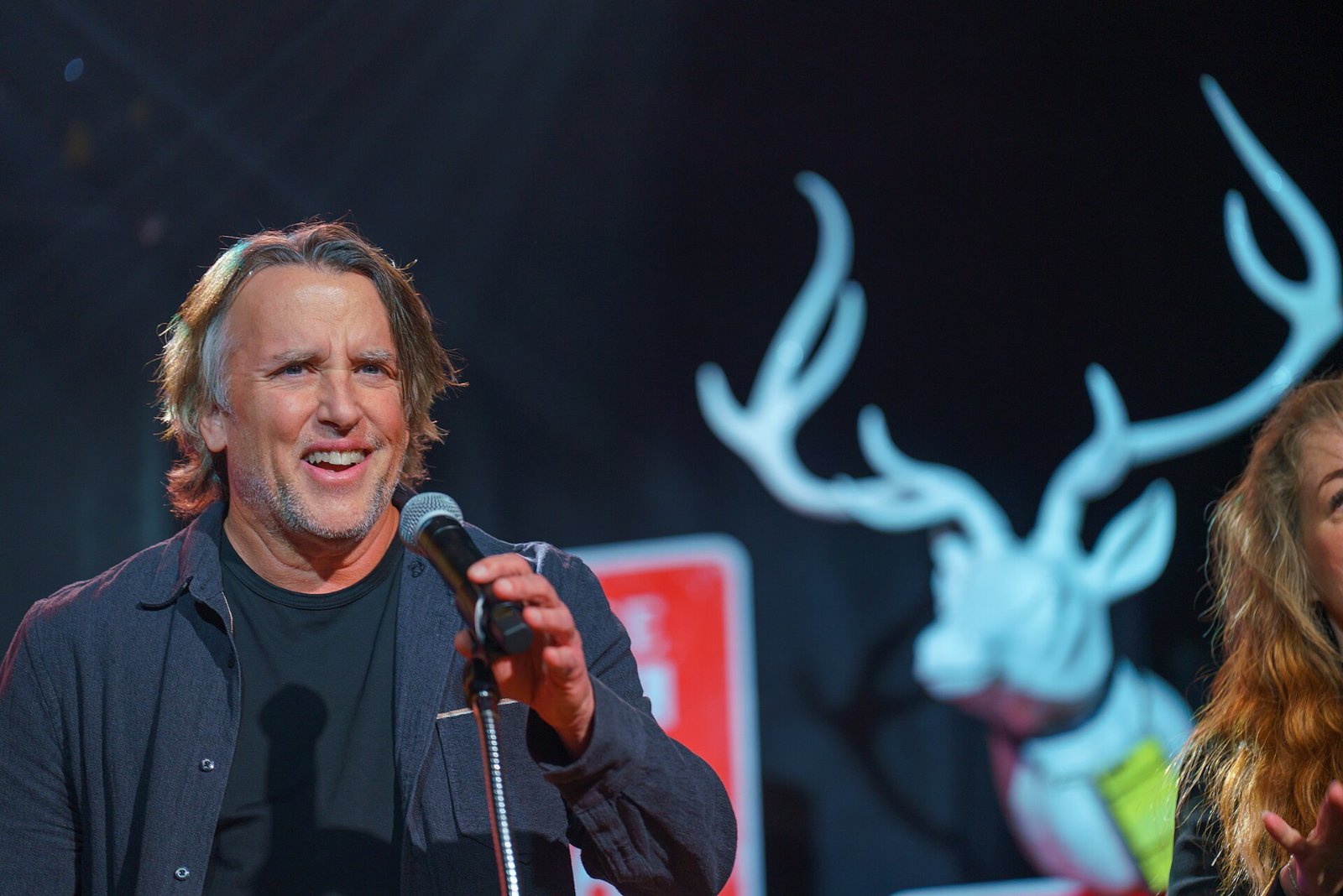 Richard Linklater, director of the Merrily We Roll Along film, at the Sundance Film Festival