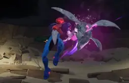 Samus Aran in Metroid Ravenous