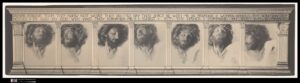 F. Holland Day's 1898 'The Seven Words,' seven framed close-ups of Day as Christ; the Toledo Museum of Art acquired another original print