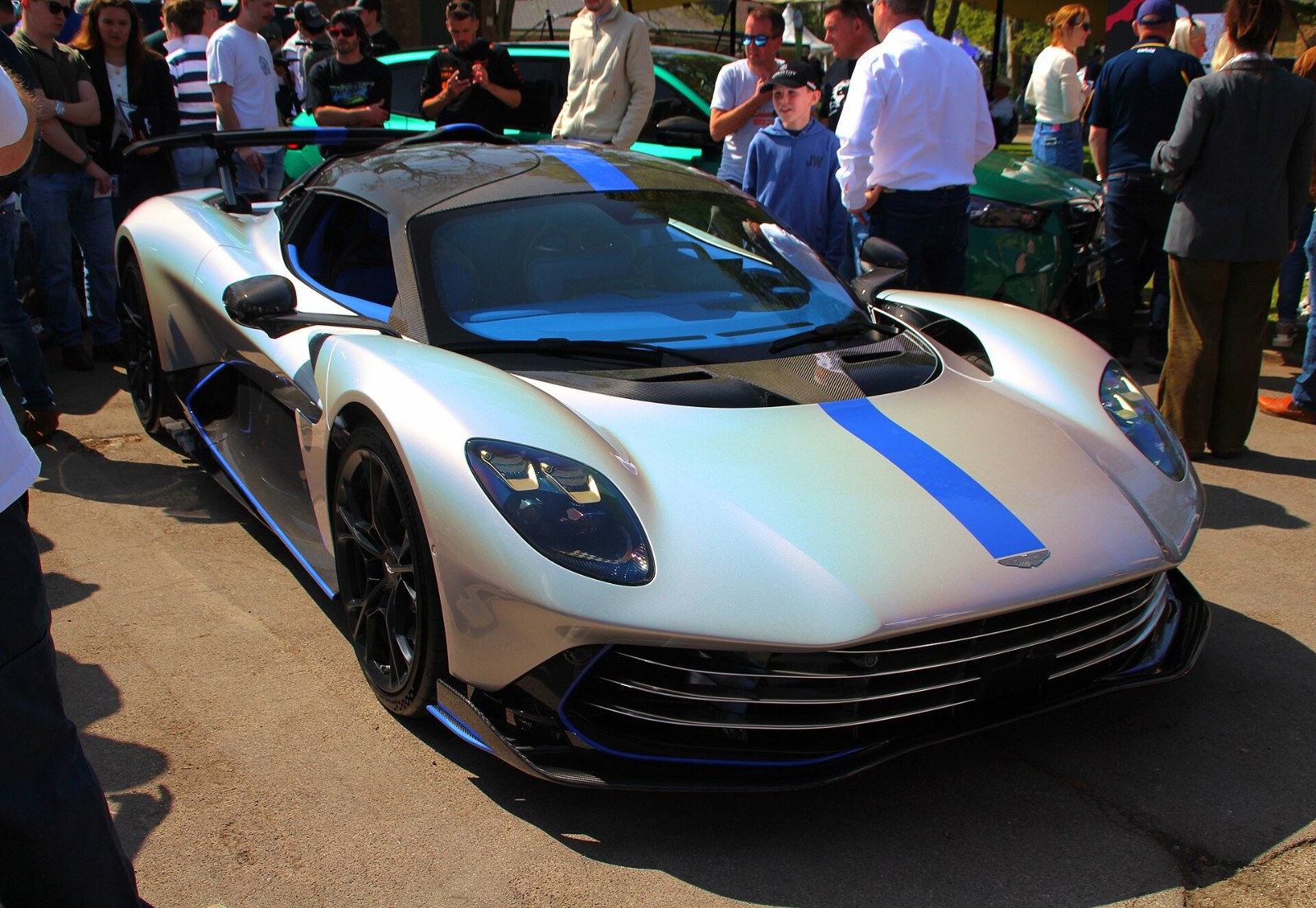 A 2025 Aston Martin Valhalla, the supercar players drive in the 007 First Light DLC Valhalla Protocol missions