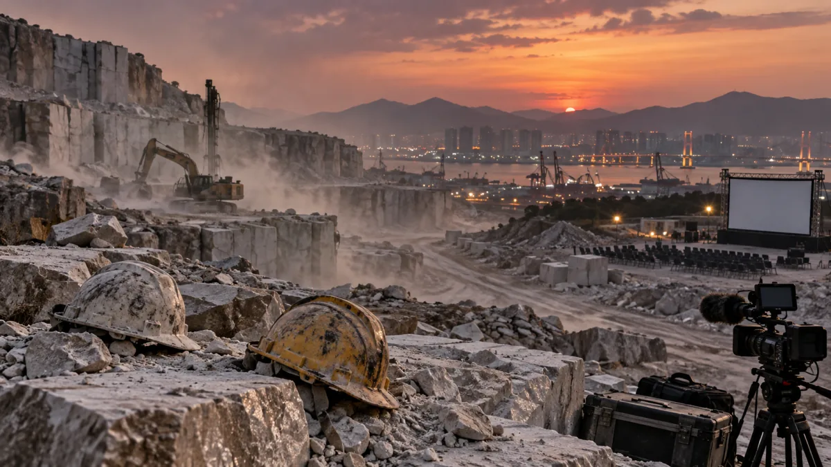 Veil of Dust unregulated stone mining