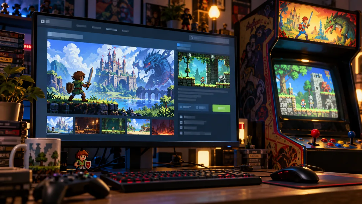 unlicensed Wonder Boy Steam game