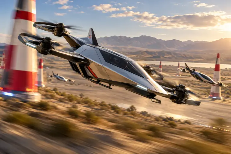 DeLorean Airspeeder Racing Team Announced