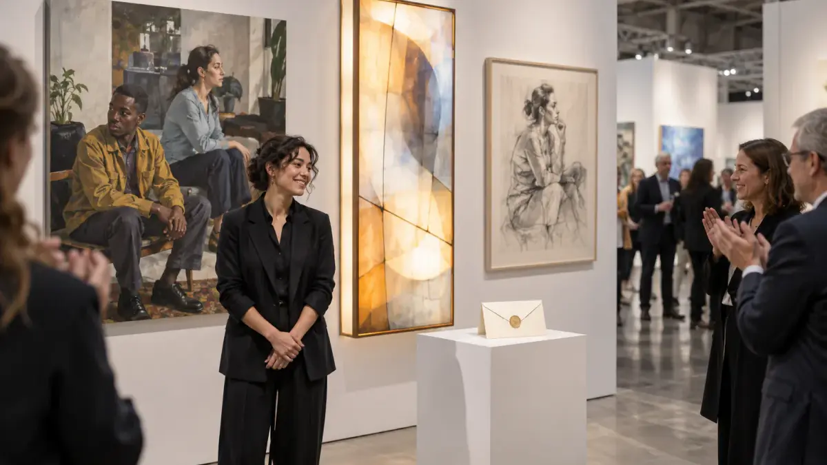 Okiki Akinfe Wins Inaugural Frieze Focus Fund Prize