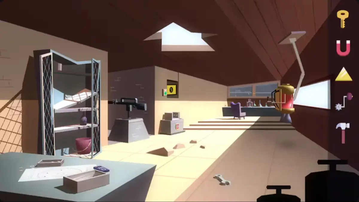 Screenshot from Agent A: A Puzzle in Disguise game by Yak & Co,, Adventure, Indie, Puzzle, Free PC Game, Free Mac Game, Epic Games Store, Free Mobile Game
