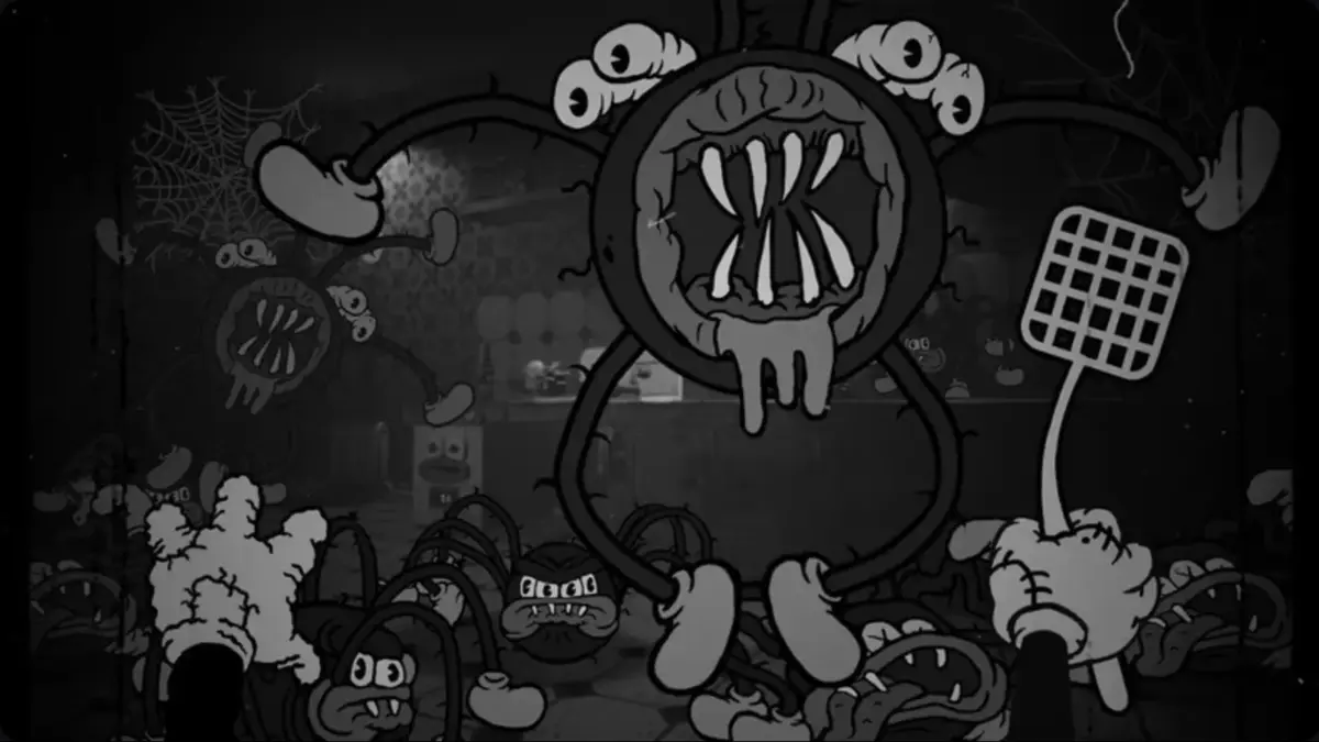 Screenshot from Bad Cheese game by Simon Lukasik & Feardemic, Adventure, First Person, Horror, Epic Games Store, Free PC Game