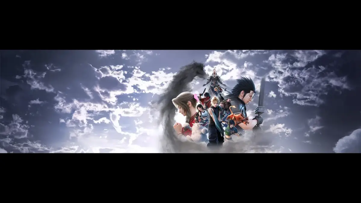 Final Fantasy 7 title image.