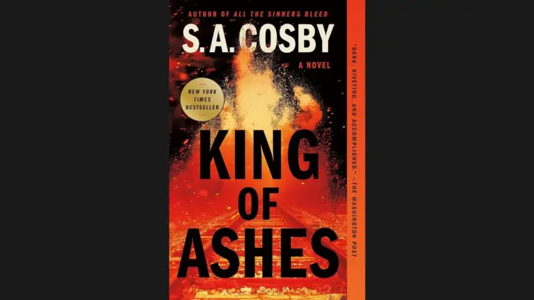 Cover of book "King of Ashes" by S.A. Cosby