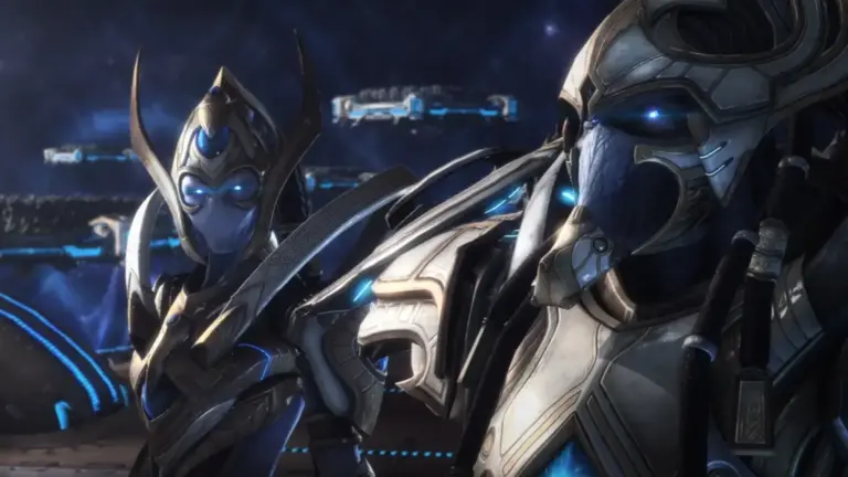 Artanis and Selendis in StarCraft II