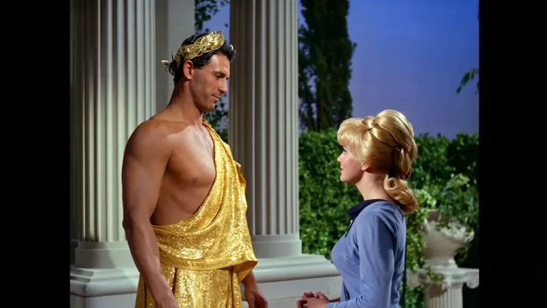 Michael Forest and Leslie Parrish in Star Trek (1966)