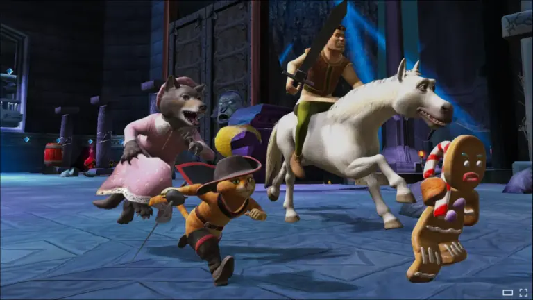 Screenshot from Shrek 2 Remastered video game