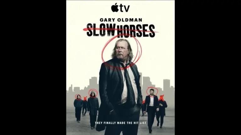 Gary Oldman and Jack Lowden in Slow Horses (2022)