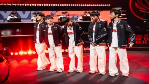 Top Esports at MSI, with four of their players who are at Worlds