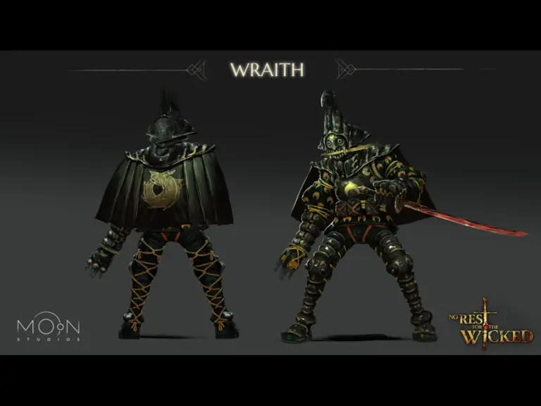 Image of the Wraith from No Rest for the Wicked
