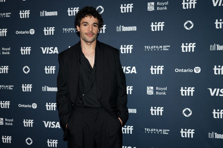 Christopher Abbott Professor X actor at the 2024 Toronto International Film Festival